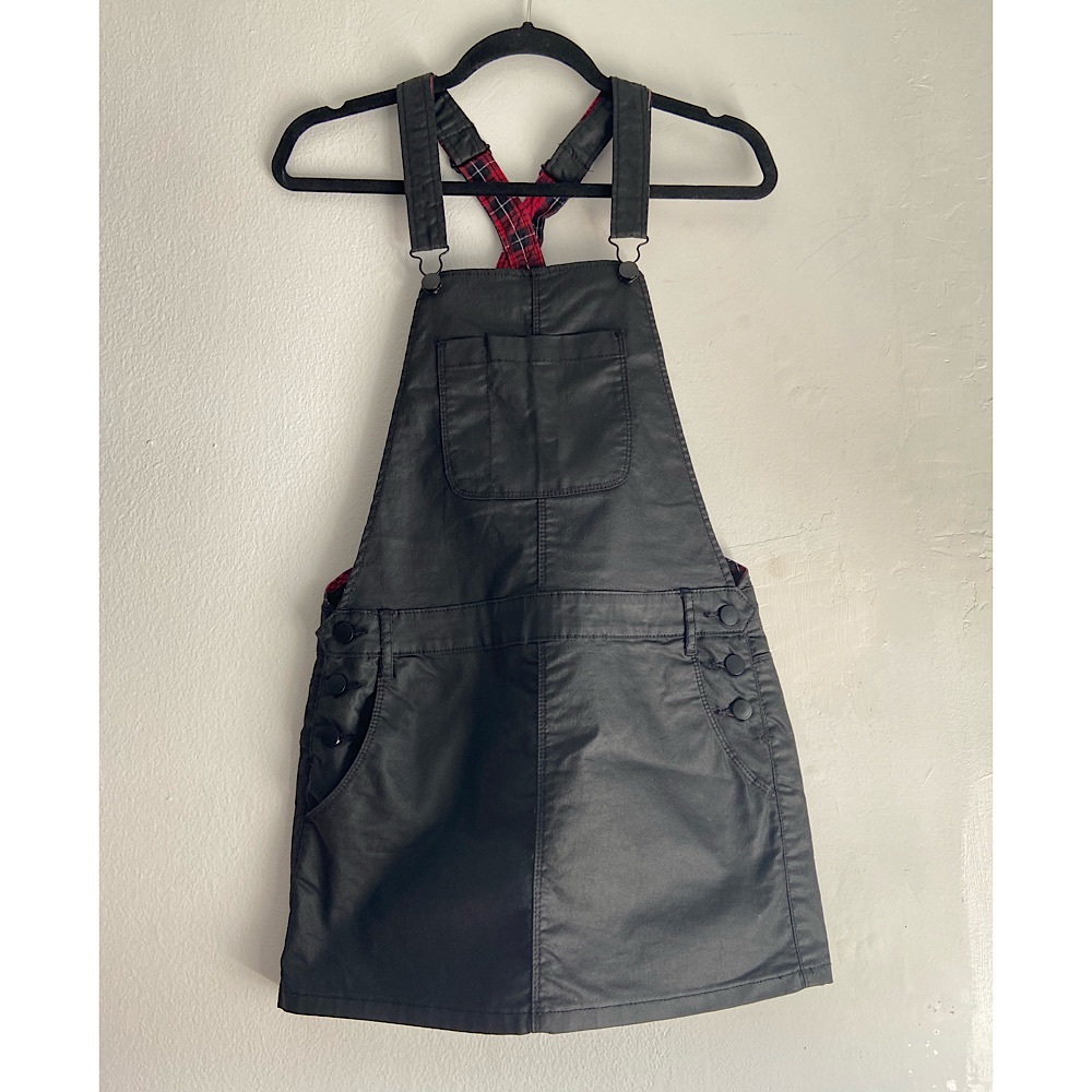 Black Overall Dress